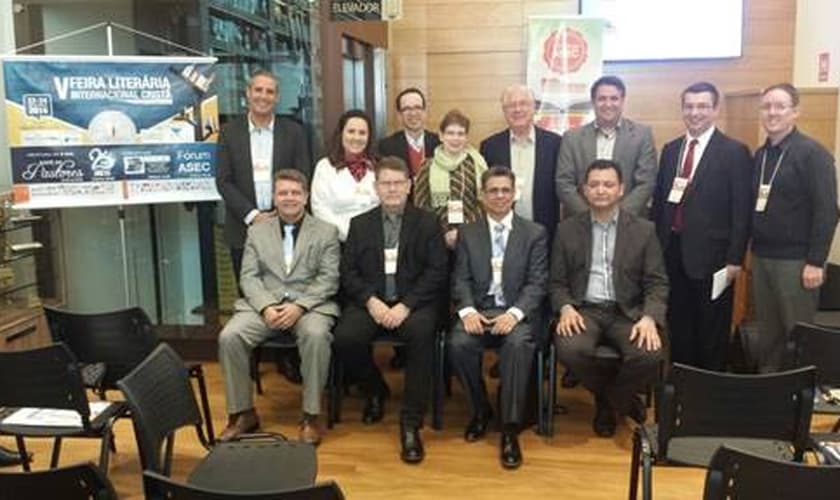 Com o tema “novas tendências do mercado editorial”, o evento contou com palestrantes de representatividade setorial. (Foto: Divulgação)