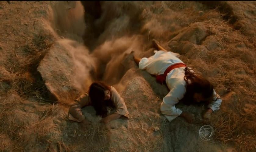 Foram pelo menos 15 dias dias de gravação em estúdio e na cidade cenográfica, com efeitos mecânicos e de computação gráfica. (Foto: Reprodução)