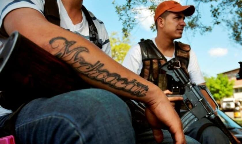 Traficantes de drogas no México. (Foto: SouthWorld)