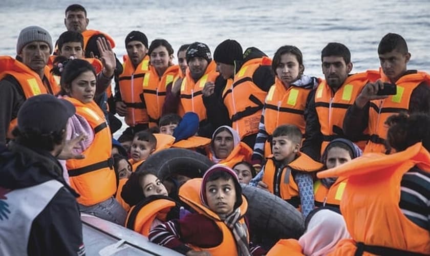 Refugiados sírios. (Foto: Reuters)
