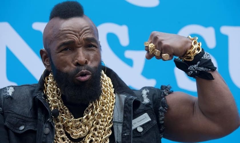 Sr. T atuou em filmes como 'Rocky III' e na série 'Esquadrão Classe A'. (Foto: Reuters)