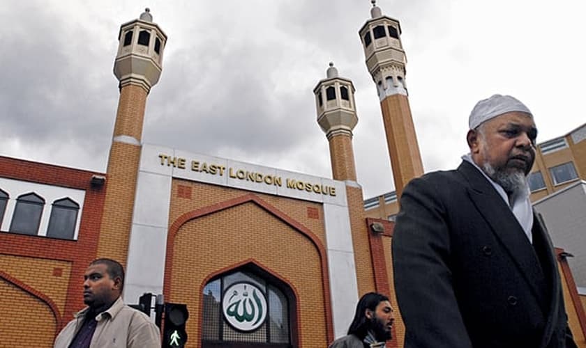 Mesquita na região leste de Londres, localizada no distrito de Whitechapel. (Foto: Mary Knox Merrill/STAFF)