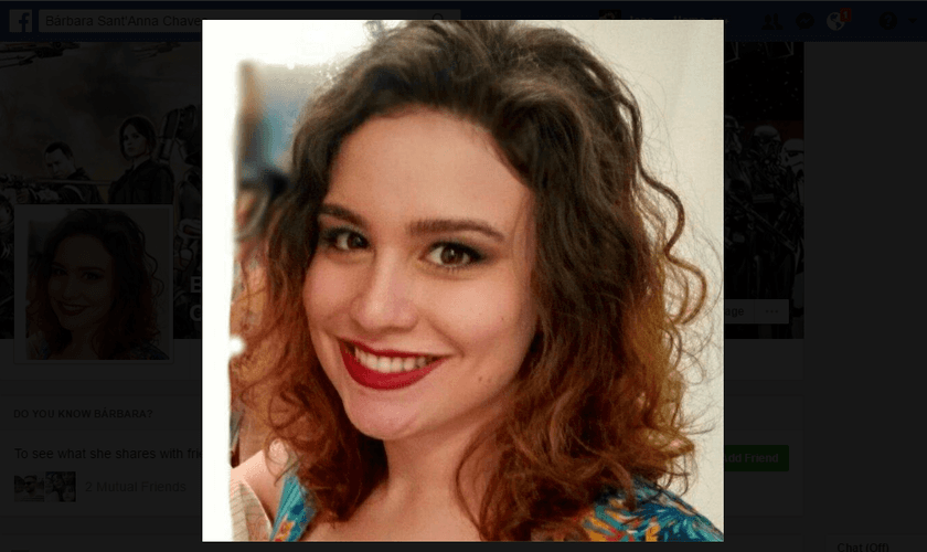 Bárbara Chaves. (Foto: Facebook)