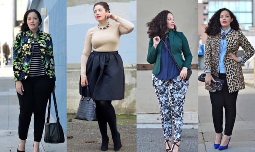 Confira dicas para esbanjar estilo e disfarçar a barriga. (Foto: Reprodução)