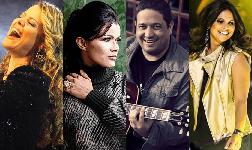 Dentre os destaques brasileiros, estão Fernandinho, Damares, Diante do Trono e Aline Barros. (Foto: Divulgação).