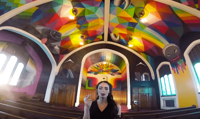 O grupo se baseou nos modelos do cristianismo para criar sua própria crença. (Foto: Reprodução/YouTube)