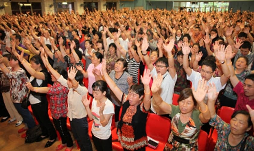 Cristãos chineses. (Foto: Sino Project)