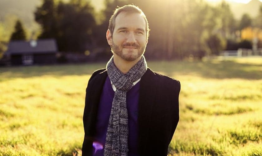 Nick Vujicic. (Foto: Sempre Família)