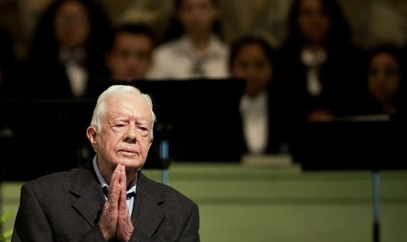 O ex-presidente dos EUA hoje atua como professor de uma Escola Dominical na Igreja Batista. (Foto: Reprodução)