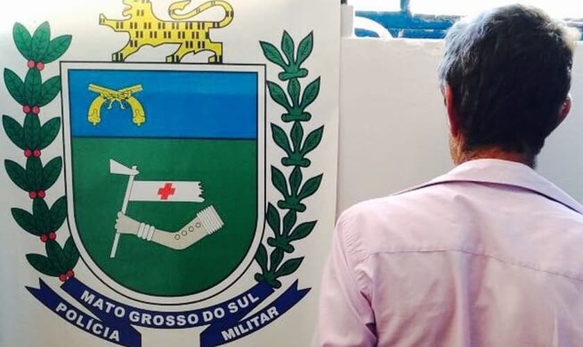 Homem é contra participação de esposa na igreja. (Foto: Divulgação/Polícia Militar)