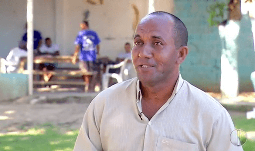 Altair diz que sua história nas drogas começou com 10 anos de idade. (Foto: Reprodução/Inter TV Cabugi)