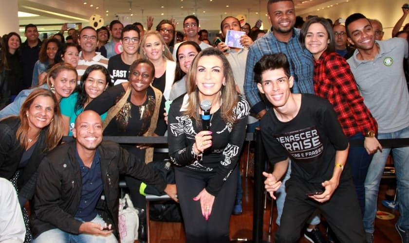 No evento, o Renascer Praise cantou algumas canções do projeto “Betel”. (Foto: Divulgação).