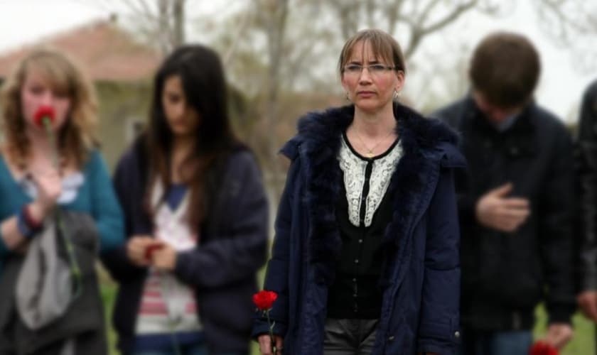 Susanne Geske é viúva do missionário alemão Tilmann Geske, morto na Turquia em abril de 2007. (Foto: Reprodução)