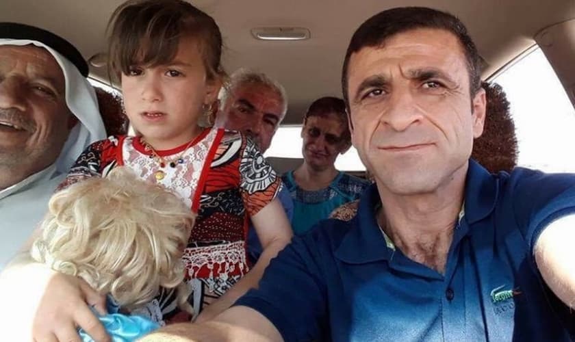 No dia 22 de agosto de 2014, militantes sequestraram Christina de sua mãe. (Foto: Reprodução).