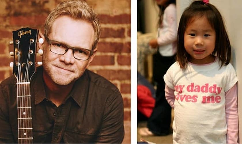 Steven Curtis Chapman (esquerda) e sua filha, Maria (direita). (Imagem: Gospel Herald)