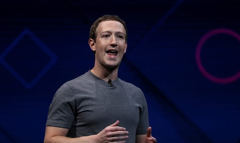 Mark Zuckerberg durante uma conferência do Facebook em San Jose, na Califórnia. (Foto: Justin Sullivan/Getty Images)