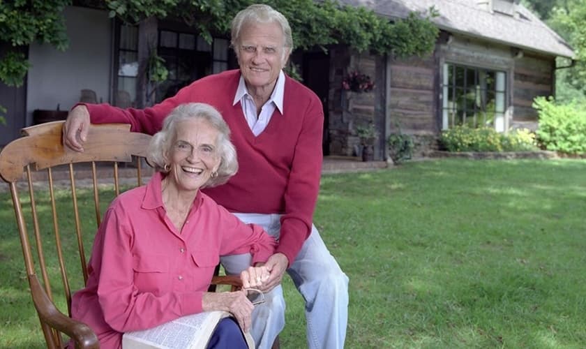 Ruth Graham (esquerda) e Billy Graham (direita). (Foto: BGEA)