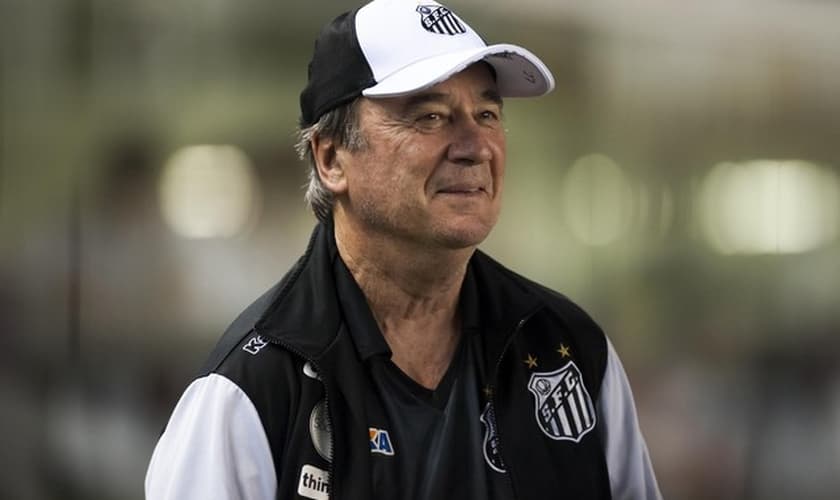 Levir Culpi, de 64 anos, é o novo técnico do Santos. (Foto: Ivan Storti/ Santos FC)