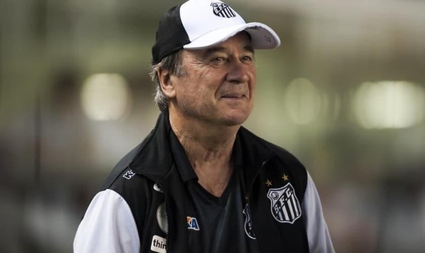 Levir Culpi, de 64 anos, é o novo técnico do Santos. (Foto: Ivan Storti/ Santos FC)