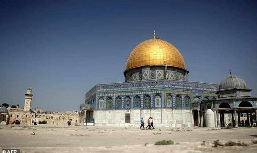 Cúpula da Rocha na cidade velha de Jerusalém, em Israel. (Foto: AFP)