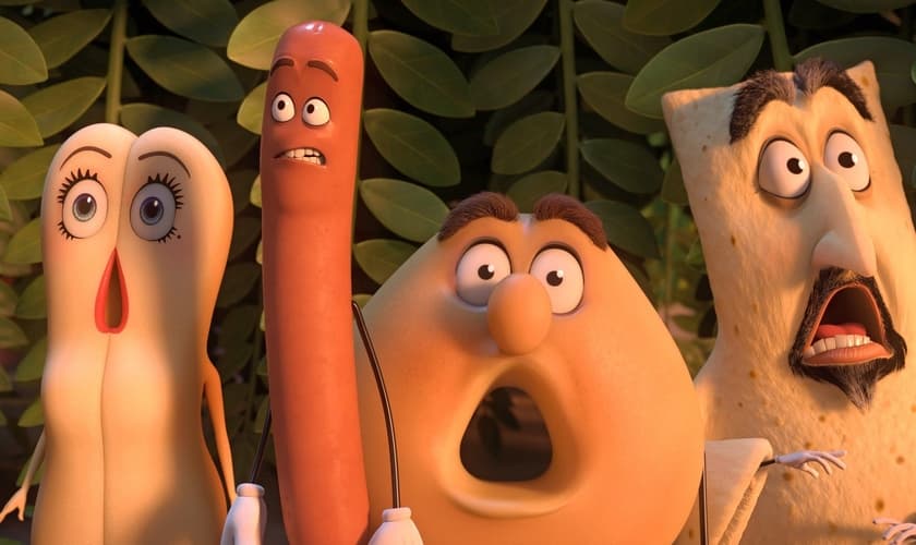 O desenho "Festa da Salsicha" não tem classificação indicativa de idade e tem conteúdo claramente associado à sexo e muitos palavrões. (Imagem: UOL)