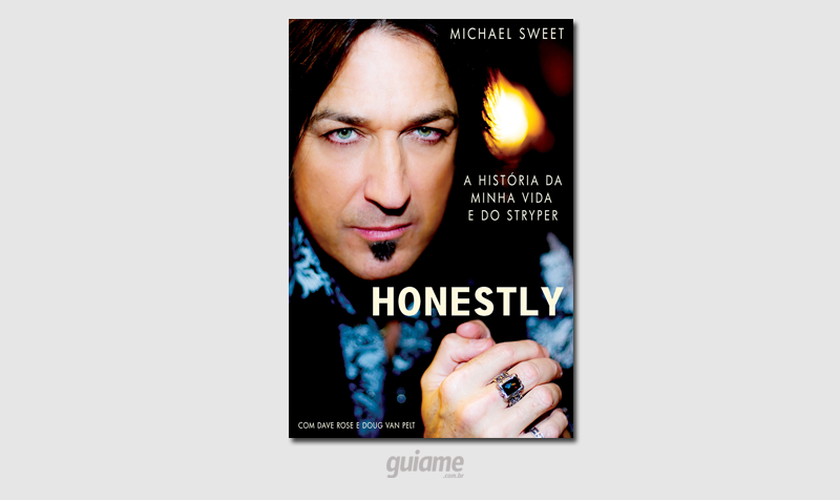 O livro foi escrito pelo próprio Michael Sweet e agora ganha uma edição inédita e limitada no Brasil. (Foto: Divulgação).