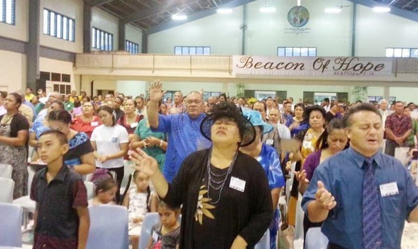 Cerca de 75% da população do país se declarou evangélica. (Foto: Reprodução).