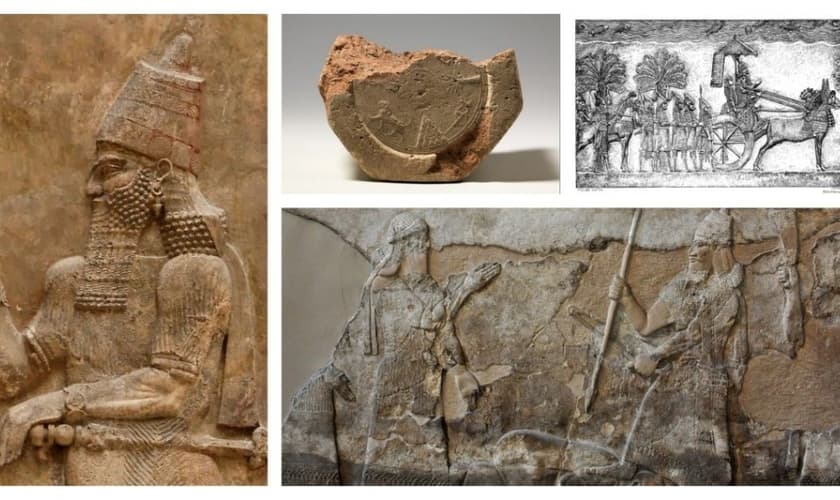 Personagens bíblicos verificados foram verificados como Sargão II, Assaradão, Senaqueribe e Tiglate-Pileser III. (Foto: Domínio Público)