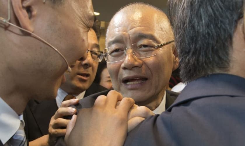 O pastor falou sobre seu tempo na prisão durante um culto. (Foto: Rick Madonik / Toronto Star)