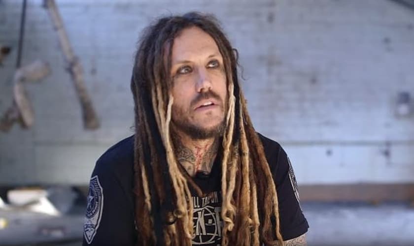 Brian “Head” Welch é guitarrista da banda de metal Korn. (Foto: Reprodução)