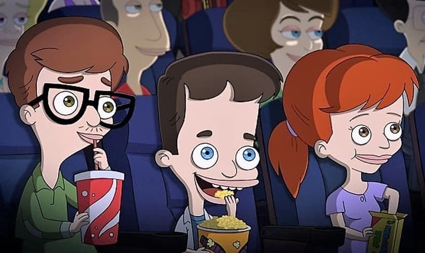 A série 'Big Mouth' expõe crianças em contextos pornográficos. (Imagem: Variety)