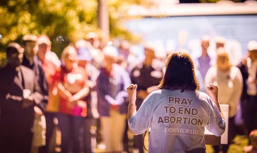 A campanha de oração "40 Dias pela Vida" ajudou a salvar 112 bebês em treze dias. (Foto: Travis Mcafee)