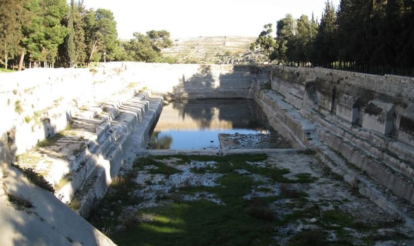 Piscinas de Salomão localizadas próximo a Belém, na Cisjordânia. (Foto: Wikimedia Commons)