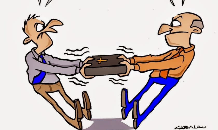 Enquanto a igreja se distrai, discutindo a obra ano após ano, no conforto do templo, o diabo age destruindo famílias. (Imagem: Cabalan)