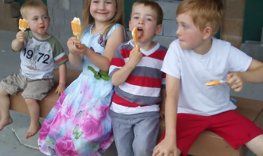 John pediu para receber de presente doações aos cristãos perseguidos. (Foto: Arquivo Pessoal)
