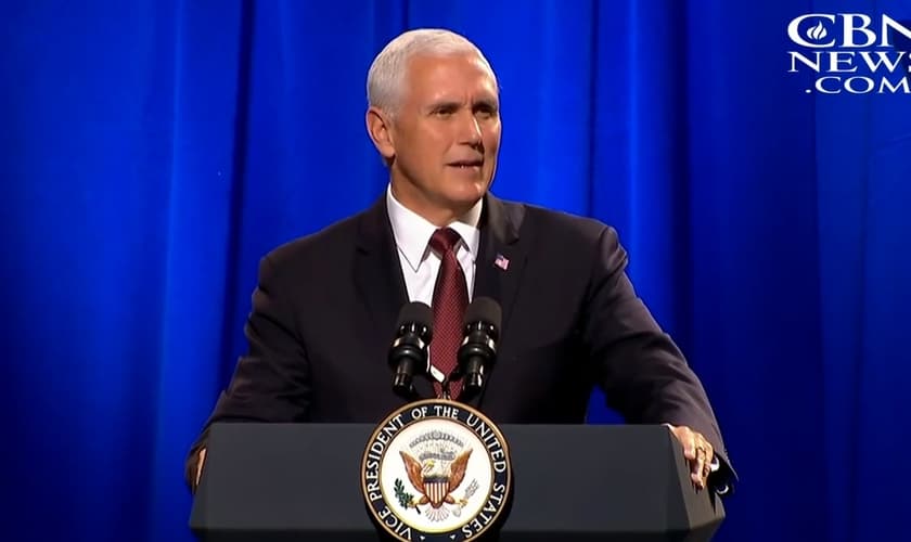 Mike Pence é vice-presidente dos EUA. (Imagem: CBN News)