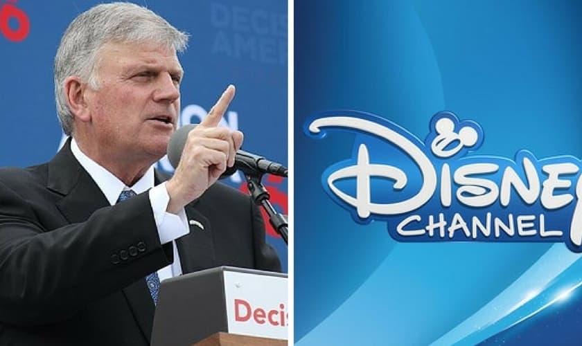 Franklin Graham (esquerda) alertou sobre a militância LGBTQ, infiltrada na Disney. (Imagem: Western Journal)