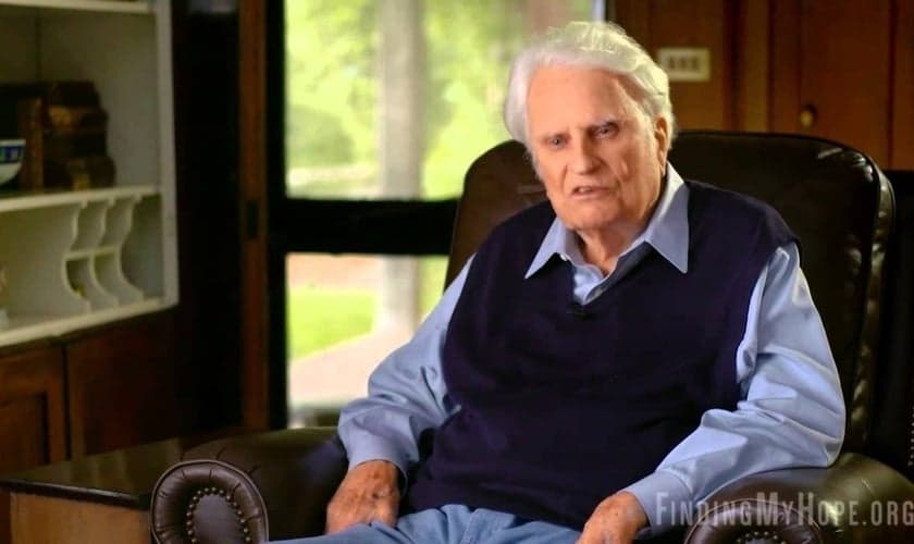 Billy Graham chega aos 99 anos, deixando um um legado para o evangelismo mundial. (Imagem: Minha Esperança)