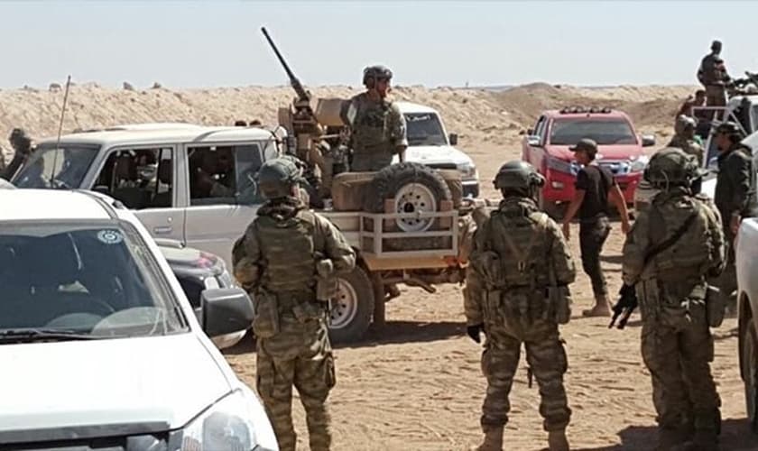 O exército sírio retomou partes das terras dominadas pelo Estado Islâmico. (Foto: Reprodução).