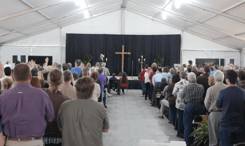Este foi o maior encontro em 100 anos de história da igreja. (Foto: Reprodução).