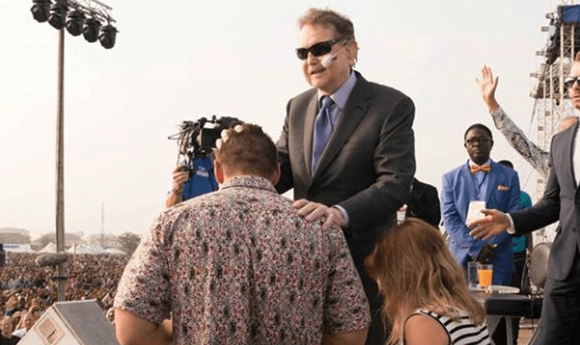 Reinhard Bonnke é mundialmente conhecido por suas grandes cruzadas. (Foto: CFAN).