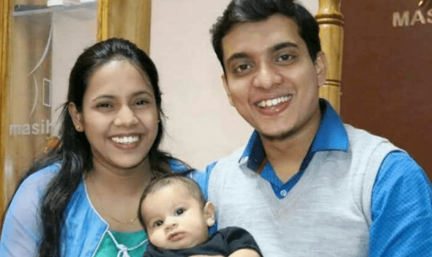 Pastor Stanley Jacob e sua família. (Foto: BACA).