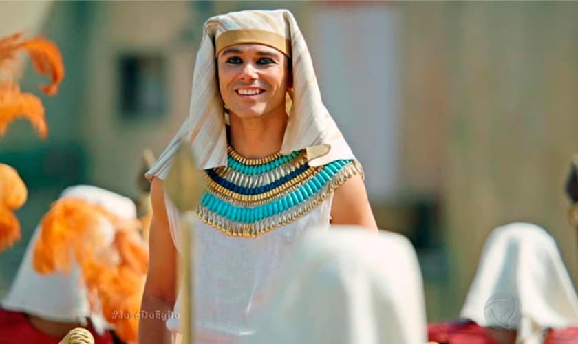 Cena da série bíblica "José do Egito", exibida pela Rede Record. (Imagem: Record)