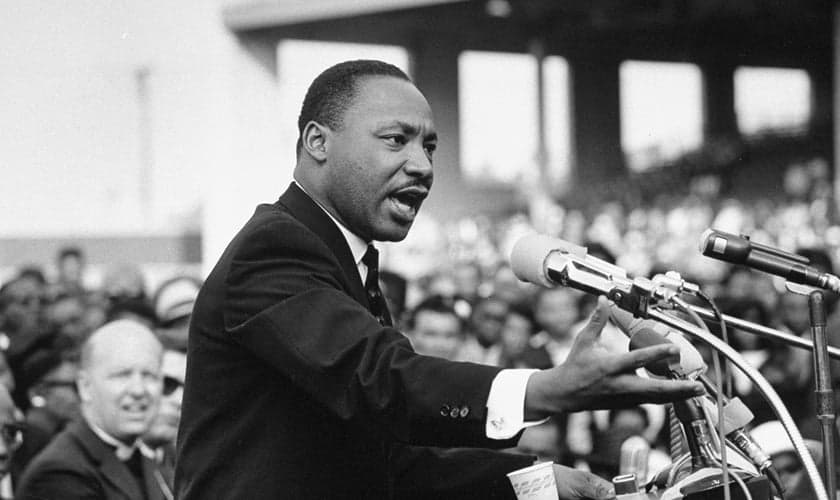 Martin Luther King Jr. fez um discurso em Washington, capital dos Estados Unidos no dia de 28 de agosto de 1963. (Foto: Reprodução).