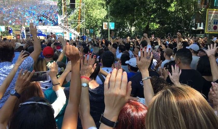 Evangélicos participam de evento na Espanha. (Foto: Evangelical Focus)
