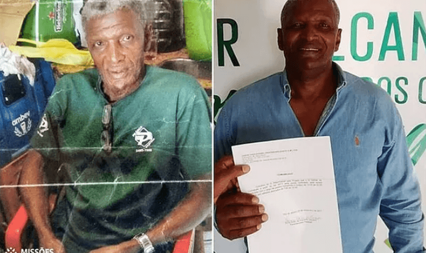 Gilmar passou 50 anos sem estudar, mas teve oportunidade de voltar à escola com a ajuda de missionários. (Foto: Reprodução).