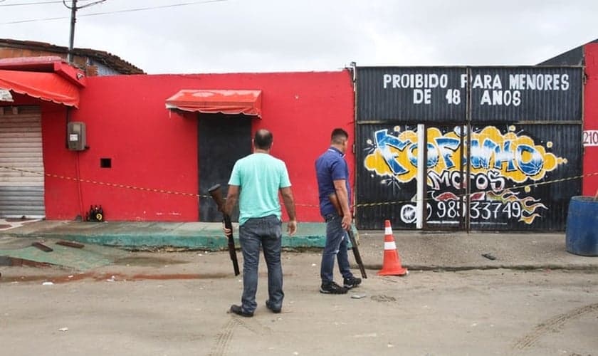 O local que abrigava o "Forró do Gago" vai virar uma igreja evangélica, em Fortaleza. (Foto: Evilázio Bezerra/O Povo)