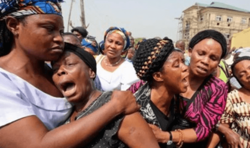 No total, foram 14 aldeias atacadas pelo grupo extremistas, com extensas terras agrícolas também destruídas. (Foto: Reprodução).