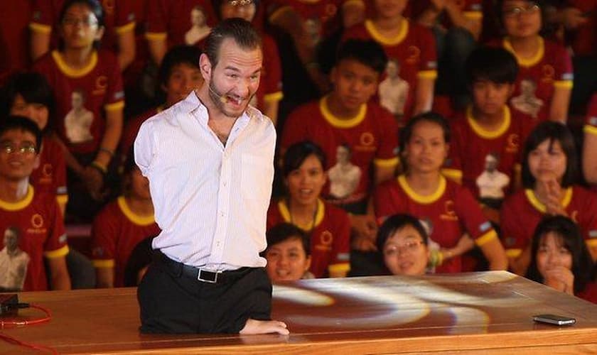 Nick Vujicic. (Foto: News.com.au)