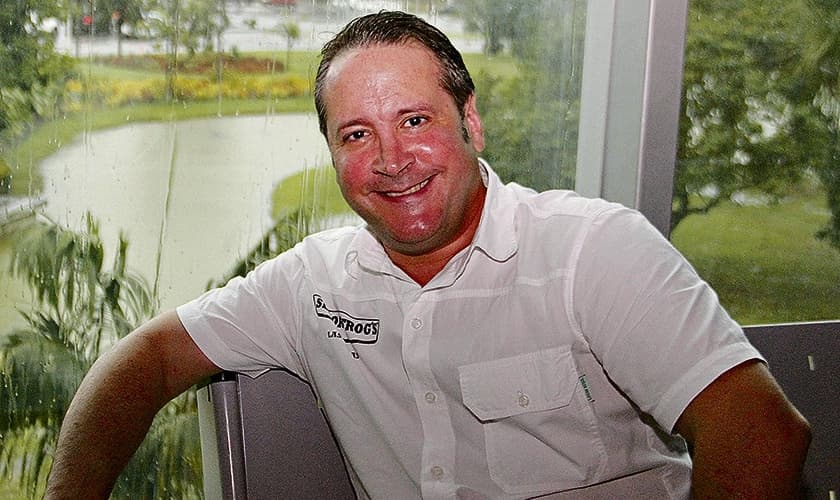 O ex-Menudo Roy Rosselló posa no Hangar, em Belém, no Pará. (Foto: Fernando Araújo)